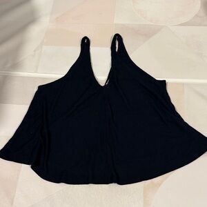 Free people intimately black v neck tank top